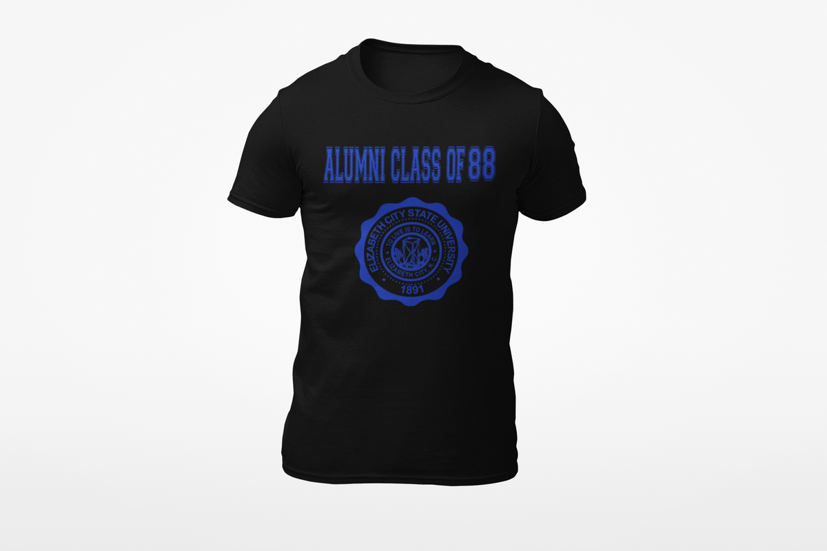 Alumni Class ECSU Seal Customizable Shirt House of Kustomz