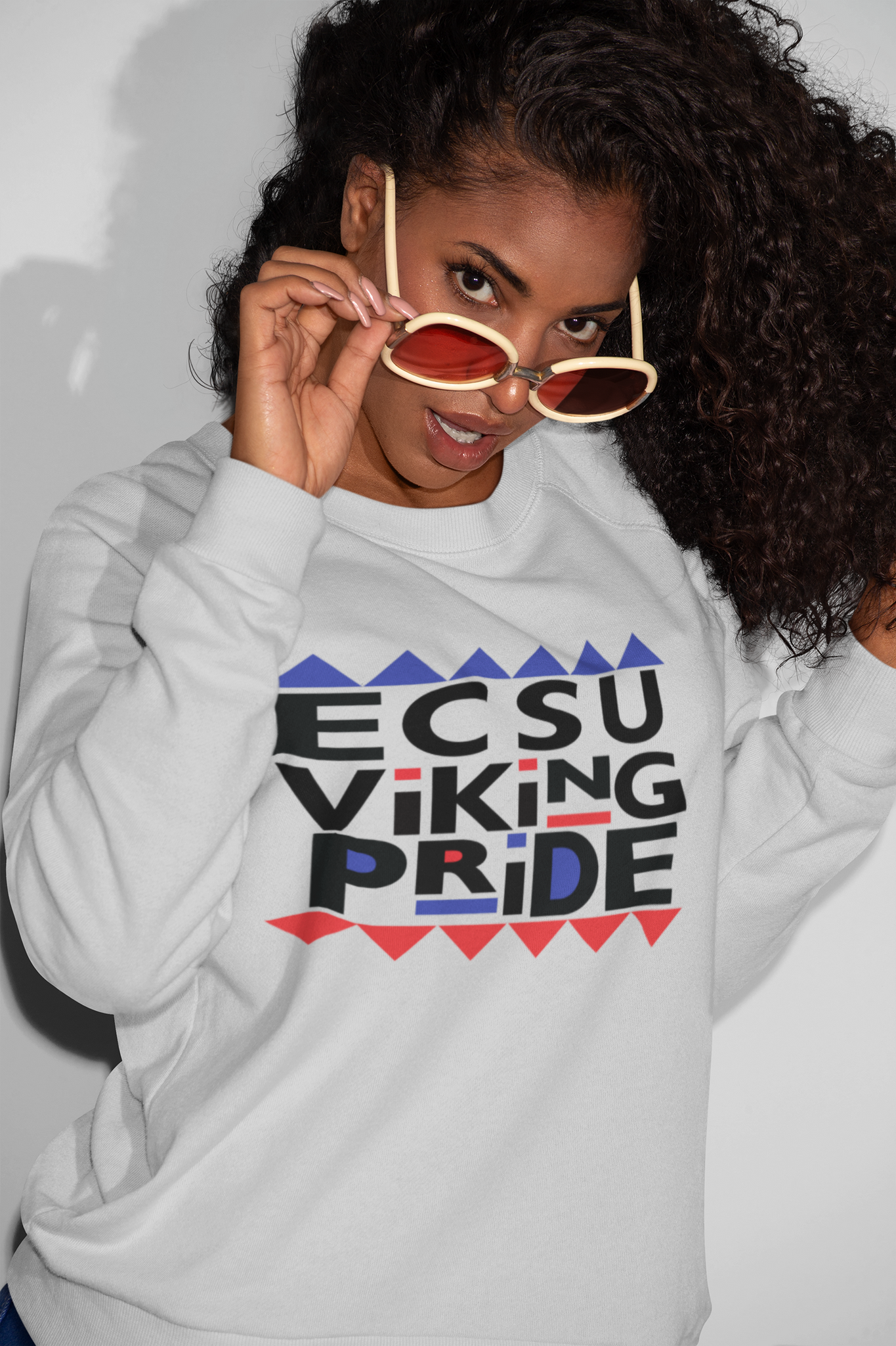 ECSU Viking Pride 90's Sweatshirt