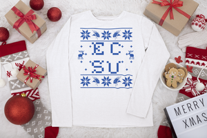 ECSU ULGY CHRISTMAS LONG SLEEVE T-SHIRT